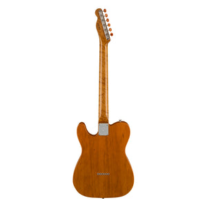 Fender Custom Shop Artisan Buckeye Burl Double Esquire, Aged Natural, back
