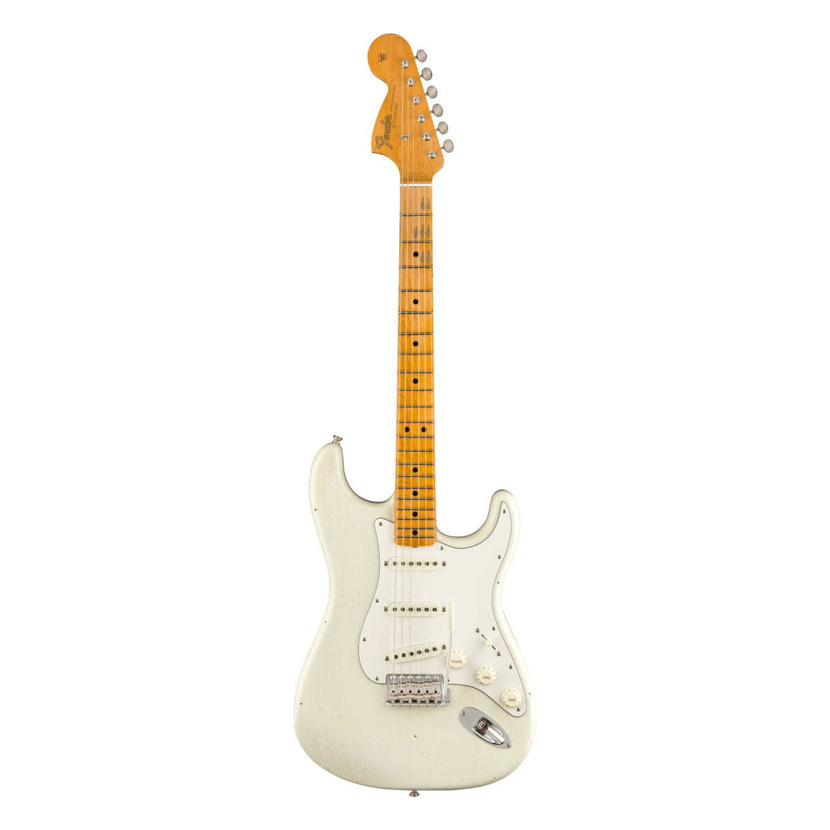 Fender Custom Shop Jimi Hendrix Voodoo Child Strat Journeyman Relic, Olympic White