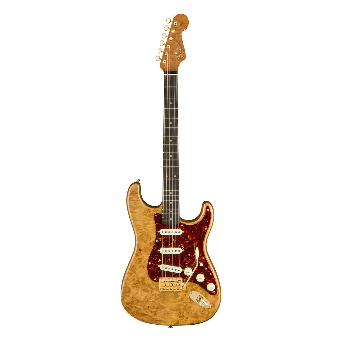 Fender Custom Shop Artisan Maple Burl Stratocaster, Aged Natural