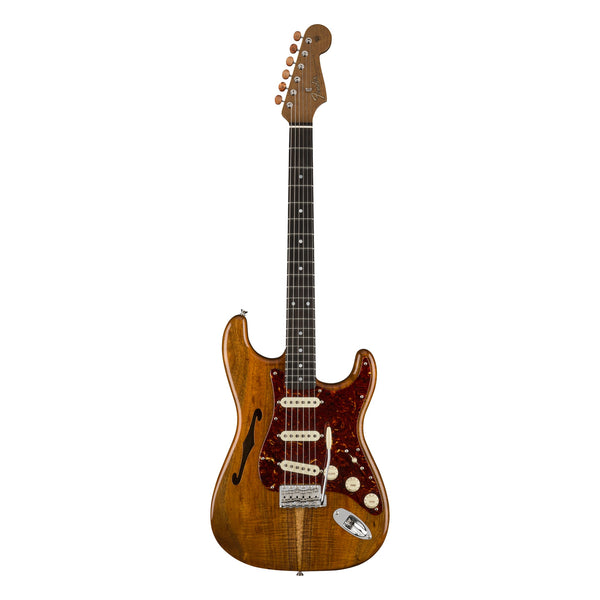 Fender Custom Shop Artisan Koa Thinline Stratocaster, Aged Natural