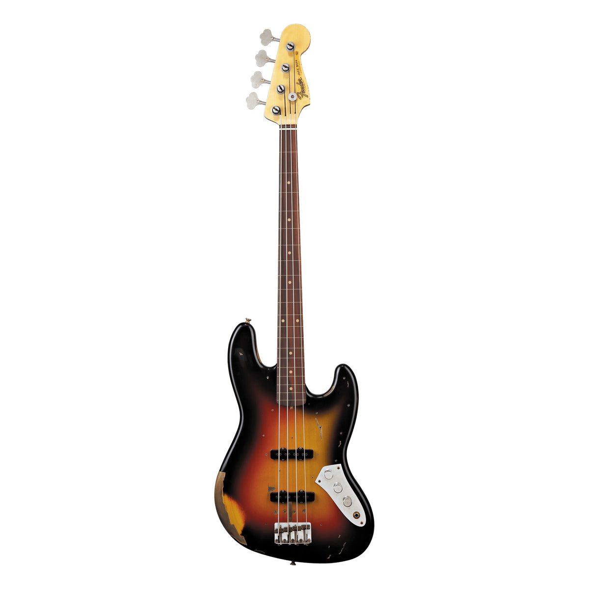 Fender Custom Shop Jaco Pastorius Tribute Fretless Jazz Bass, 3-Color Sunburst