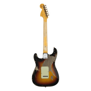 Fender Custom Shop Michael Landau Signature 1968 Stratocaster, Bleached 3-Color Sunburst, back