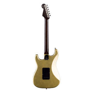 Fender Custom Shop Postmodern Stratocaster DLX Closet Classic, Super Faded HLE Gold, Flat-Laminated Rosewood fingerboard, back