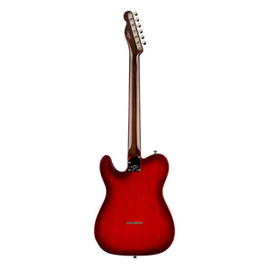 Fender Custom Shop Postmodern Telecaster DLX Closet Classic, Aged Crimson Burst, Flat-Laminated Rosewood fingerboard, back