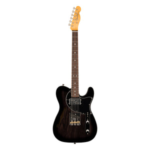 Fender Custom Shop Postmodern Telecaster DLX Closet Classic, Ebony Transparent, 3A Rosewood fingerboard