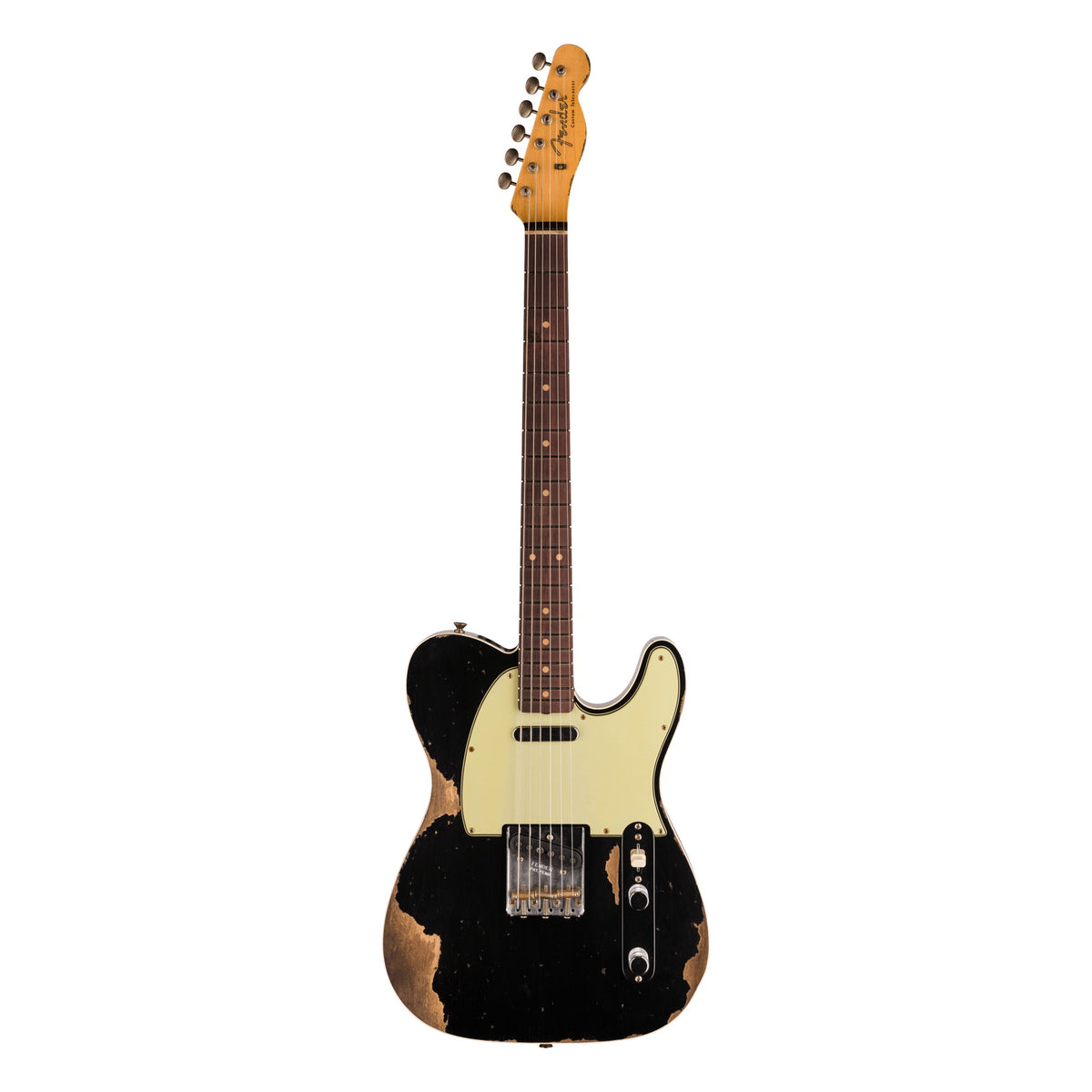 Fender Custom Shop 1960 Telecaster Custom Heavy Relic, Aged Black
