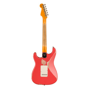 Fender Custom Shop 1957 Stratocaster Heavy Relic, Aged Fiesta Red, back