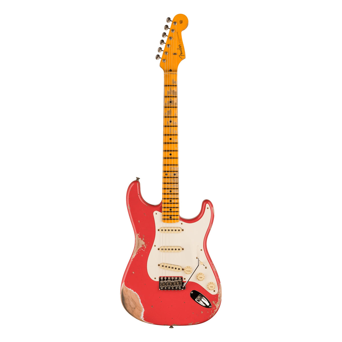 Fender Custom Shop 1957 Stratocaster Heavy Relic, Aged Fiesta Red