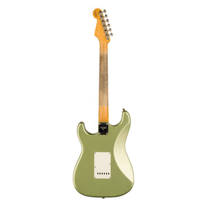 Fender Custom Shop 1959 Stratocaster Journeyman Relic, Faded Aged Sage Green Metallic, back