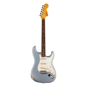 Fender Custom Shop 1967 Stratocaster Relic with Closet Classic Hardware, Aged Blue Ice Metallic