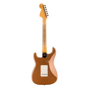 Fender Custom Shop 1967 Stratocaster Relic with Closet Classic Hardware, Aged Firemist Gold, back