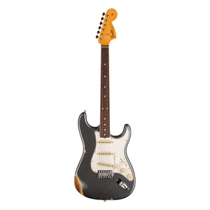 Fender Custom Shop 1967 Stratocaster Relic with Closet Classic Hardware, Aged Charcoal Frost Metallic