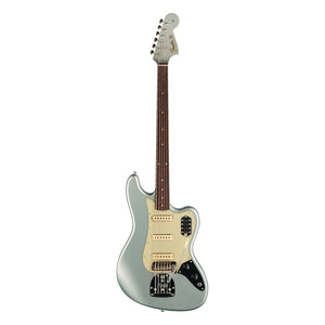 Fender Custom Shop Bass VI DLX Closet Classic, Aged Firemist Silver
