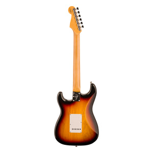 Fender Custom Shop Postmodern Stratocaster Journeyman Relic with Closet Classic Hardware - Rosewood, 3-Color Sunburst, back
