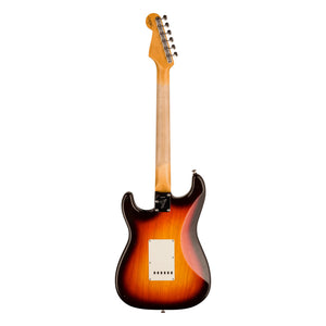 Fender Custom Shop Postmodern Stratocaster Journeyman Relic with Closet Classic Hardware - Maple, 3-Color Sunburst, back