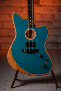Fender American Acoustasonic Jazzmaster, Ocean Turquois