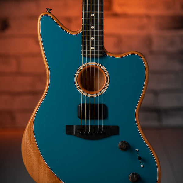 Fender American Acoustasonic Jazzmaster, Ocean Turquois