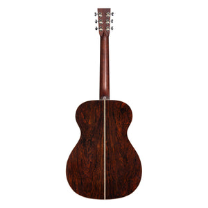Boucher Bluegrass Goose BG-251 OM Hybrid Brazilian Rosewood, Natural, back