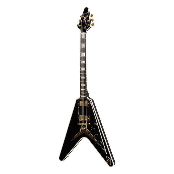Gibson Custom Shop Flying V Custom Gloss, Ebony