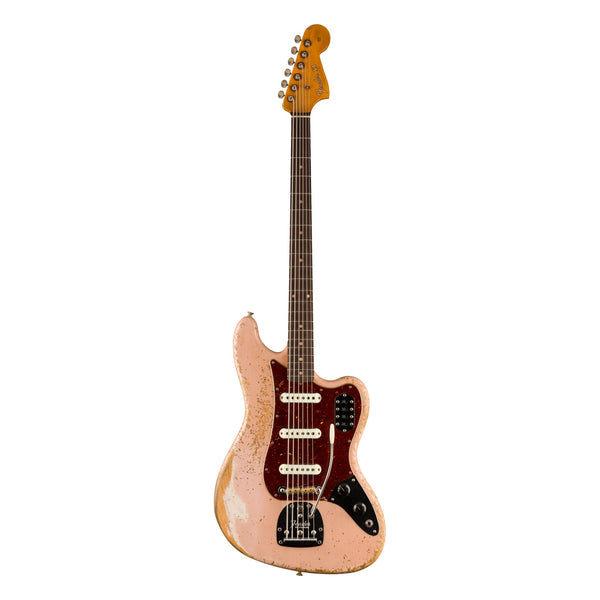 Fender Custom Shop 1962 Bass VI Super Heavy Relic, Aged Dirty Shell Pink
