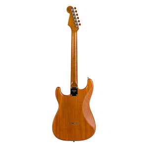 Fender Custom Shop Artisan Koa Dual P90 Strat, Aged Natural, back