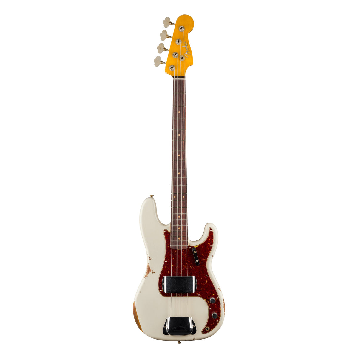 Fender Custom Shop 1960 Precision Bass Relic, Super Faded Aged Olympic White