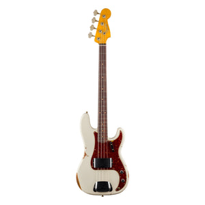 Fender Custom Shop 1960 Precision Bass Relic, Super Faded Aged Olympic White