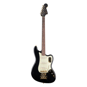 Fender Custom Shop 1966 Bass VI Journeyman Relic with Gold Closet Classic Hardware, Aged Black