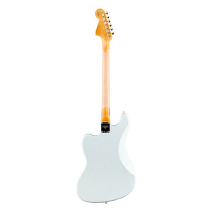 Fender Custom Shop 1966 Bass VI Journeyman Relic with Gold Closet Classic Hardware, Faded Aged Sonic Blue, back