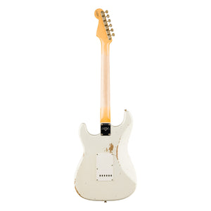 Fender Custom Shop 1962 Stratocaster Relic, Aged Olympic White, back