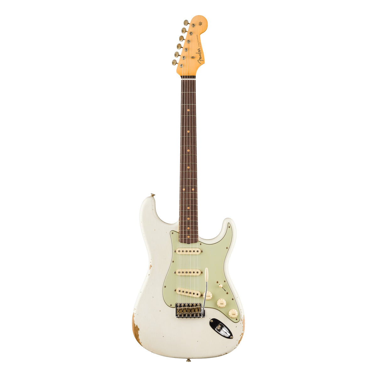 Fender Custom Shop 1962 Stratocaster Relic, Aged Olympic White