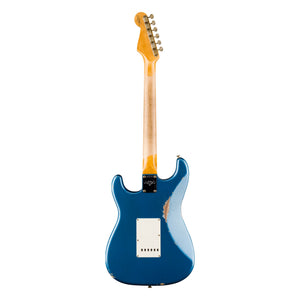 Fender Custom Shop 1962 Stratocaster Relic, Aged Lake Placid Blue, back