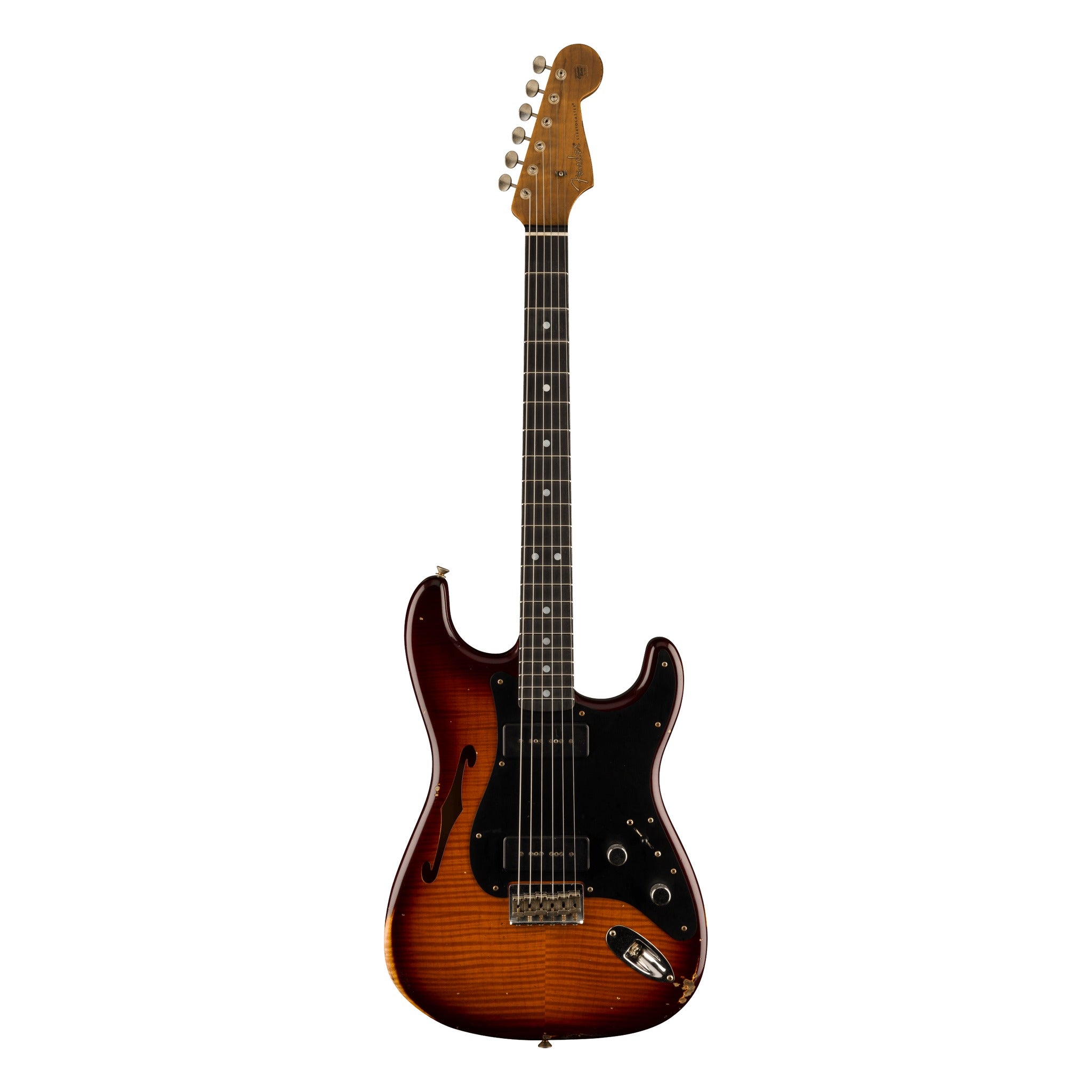 Fender Custom Shop Artisan Dual P90 Flame Maple Top Strat Relic
