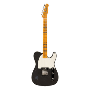 Fender Custom Shop 1956 Esquire Relic with Closet Classic Hardware, Super Aged Charcoal Frost Metallic