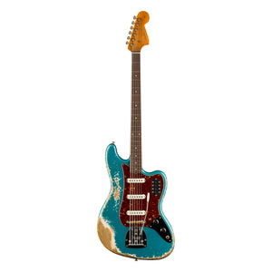Fender Custom Shop 1962 Bass VI Super Heavy Relic, Super Faded Ocean Turquoise