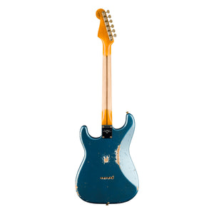 Fender Custom Shop 1956 Hardtail Stratocaster Heavy Relic, Super Aged Lake Placid Blue, back