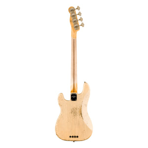Fender Custom Shop 1956 Precision Bass Heavy Relic, Super Aged White Blonde, back