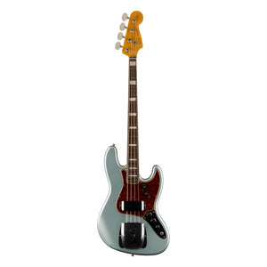 Fender Custom Shop 1966 Jazz Bass Journeyman Relic, Super Faded Firemist Silver