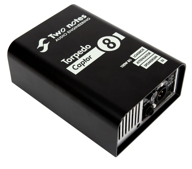 Two Notes Torpedo Captor 8 ohm Loadbox/Attenuator/Speaker Sim/ Amp DI