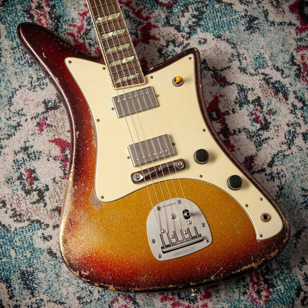 Castedosa Maravilla L-84  Heavy Aged 3-Tone Sunburst Sparkle #515