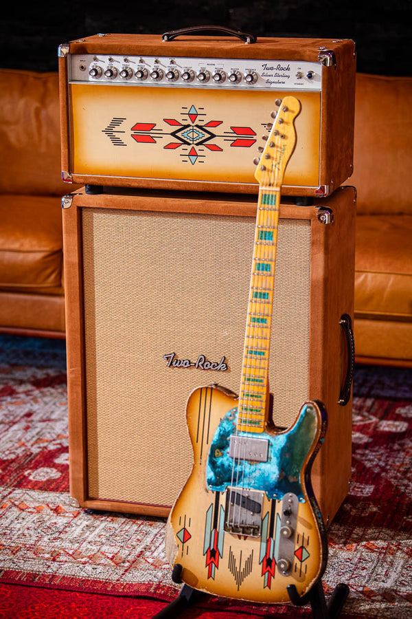Fender Heavy Relic '52 Chimayo Telecaster with Two-Rock Silver Sterling Signature 150W Chimayo