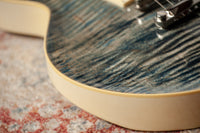 Collings CL Deluxe Trans Denim TV White Back #CL251669 Used