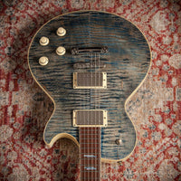 Collings CL Deluxe Trans Denim TV White Back #CL251669 Used