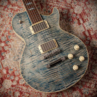 Collings CL Deluxe Trans Denim TV White Back #CL251669 Used