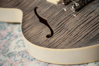 Collings I-35 Deluxe Custom Trans Denim ThroBak Pickups # I35231238 Used