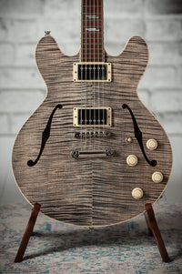 Collings I-35 Deluxe Custom Trans Denim ThroBak Pickups # I35231238 Used