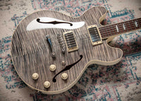 Collings I-35 Deluxe Custom Trans Denim ThroBak Pickups # I35231238 Used