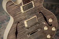 Collings I-35 Deluxe Custom Trans Denim ThroBak Pickups # I35231238 Used