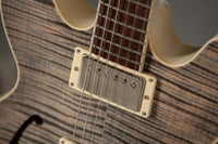 Collings I-35 Deluxe Custom Trans Denim ThroBak Pickups # I35231238 Used