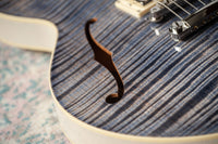 Collings I-35 Deluxe Custom Turquoise Finish TV White Back Throbak SLE 101 + #I35261290